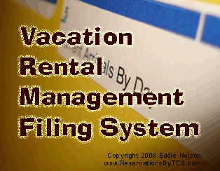 Vacation Rental Mangement Filing System
